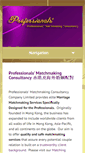 Mobile Screenshot of professionals-matchmaking.com